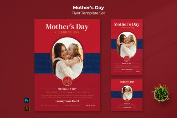 Beautiful Mother's Day Flyer Template for Any Event