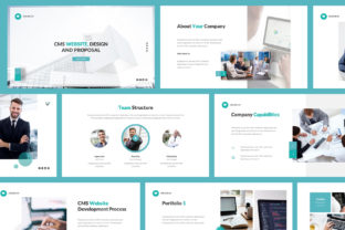 CMS Website Proposal Keynote: A Modern Template for Designers