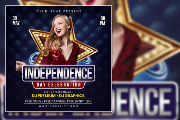 Design Your Celebration: Editable 4th Of July Flyer Templates