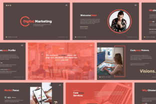 Digital Marketing Keynote Template: Modern Slides for Agencies