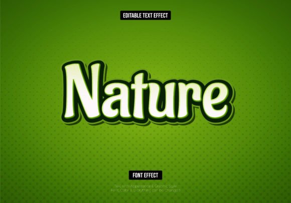 Effortless Nature Green Text Effect for Instant Visual Impact