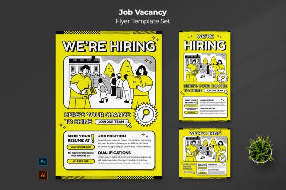 Job Vacancy Flyer: A Modern Template for Impactful Hiring