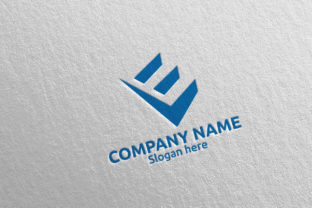 Letter E Logo Design 71: A Modern Template for Digital Branding