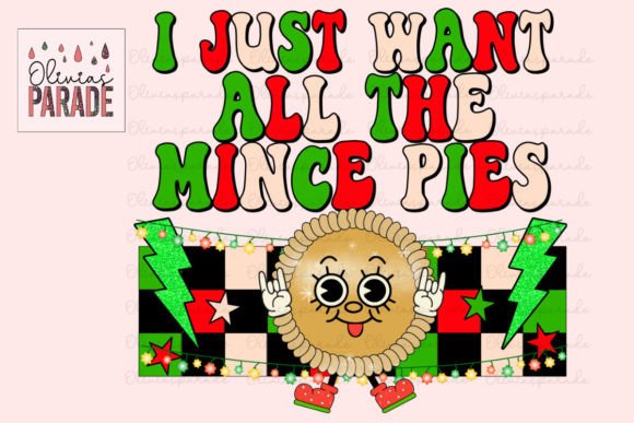 Mince Pies Christmas Foodie Png: Festive Design Magic