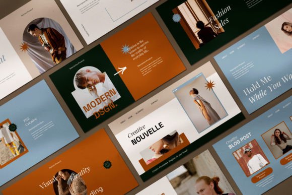 NOUVELLE Googleslide Template: A Modern Design Essential