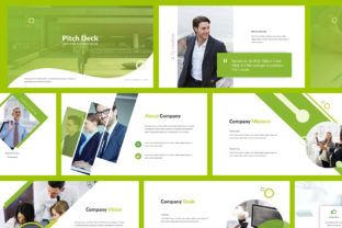 Pitch Deck Powerpoint Template: Modern, Minimalist Presentations