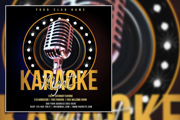 Spark Your Next Creative Karaoke Night Social Media Post