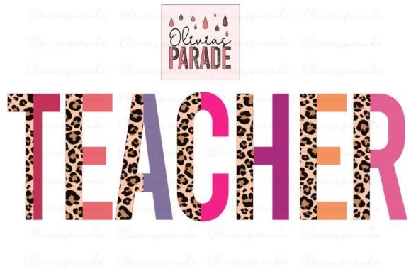 Teacher Half Leopard Png Sublimation: A Creative Design Asset
